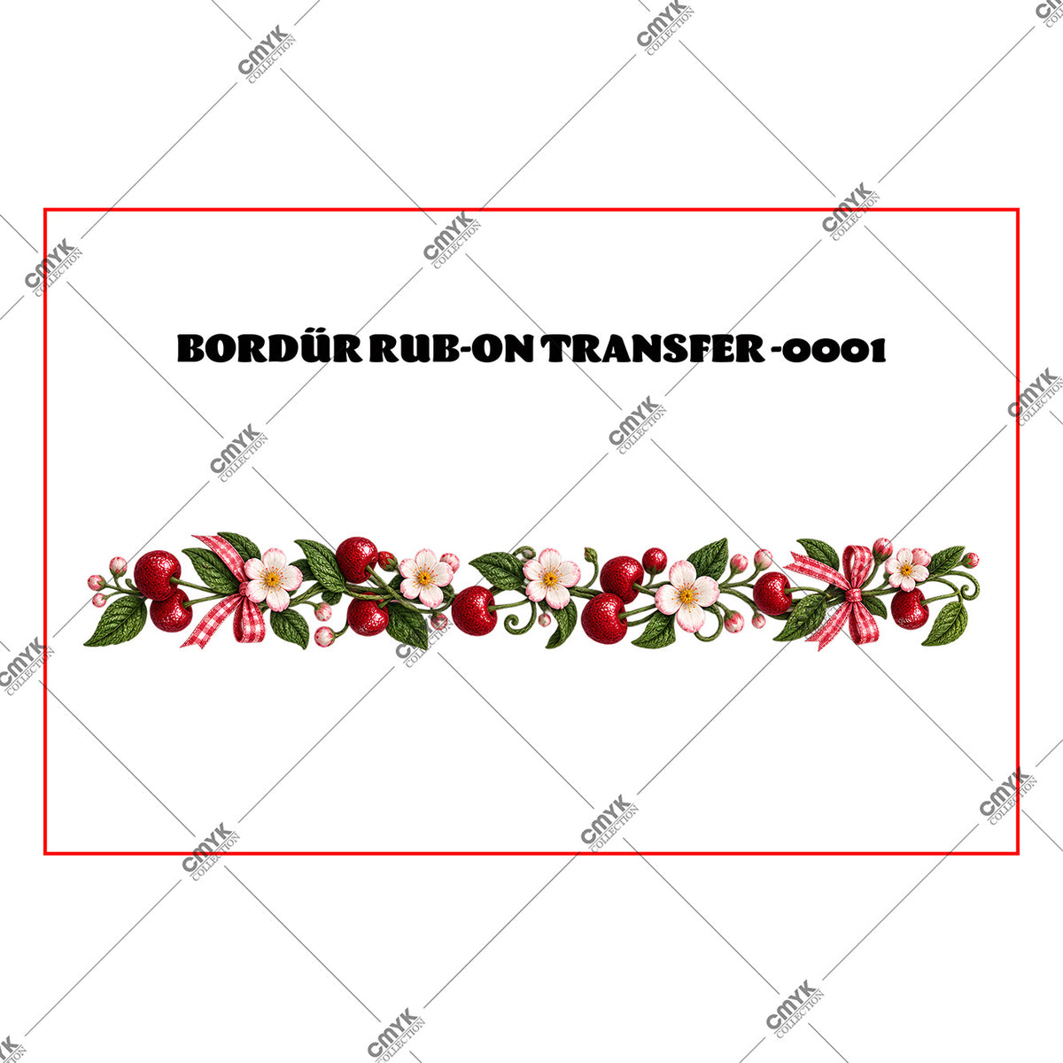 BORDÜR RUB-ON TRANSFER-0001 5X150 cm