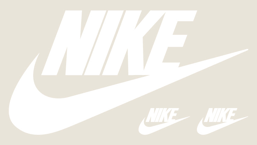 NİKE LOGO BEYAZ DTF TRANSFER