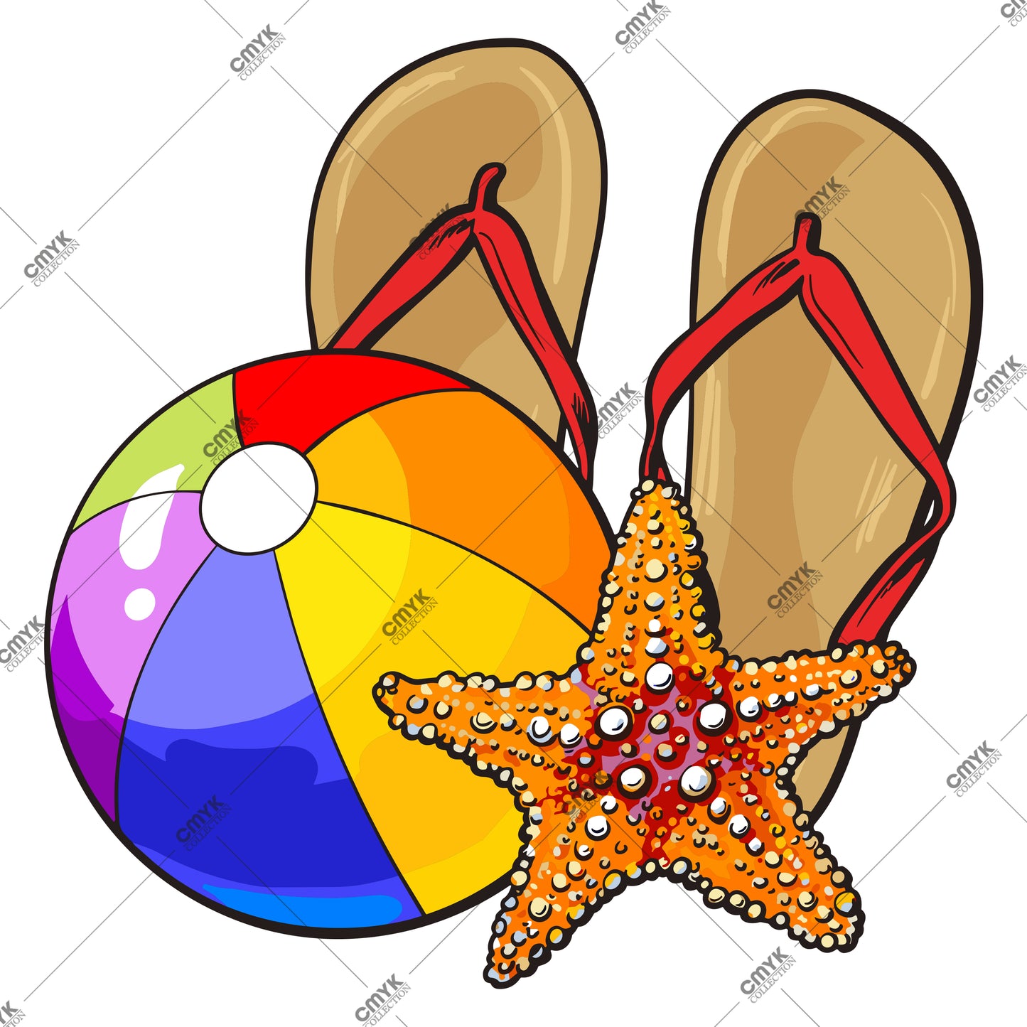 YAZ KOLEKSİYONU DTF TRANSFER -0010 (25 cm)