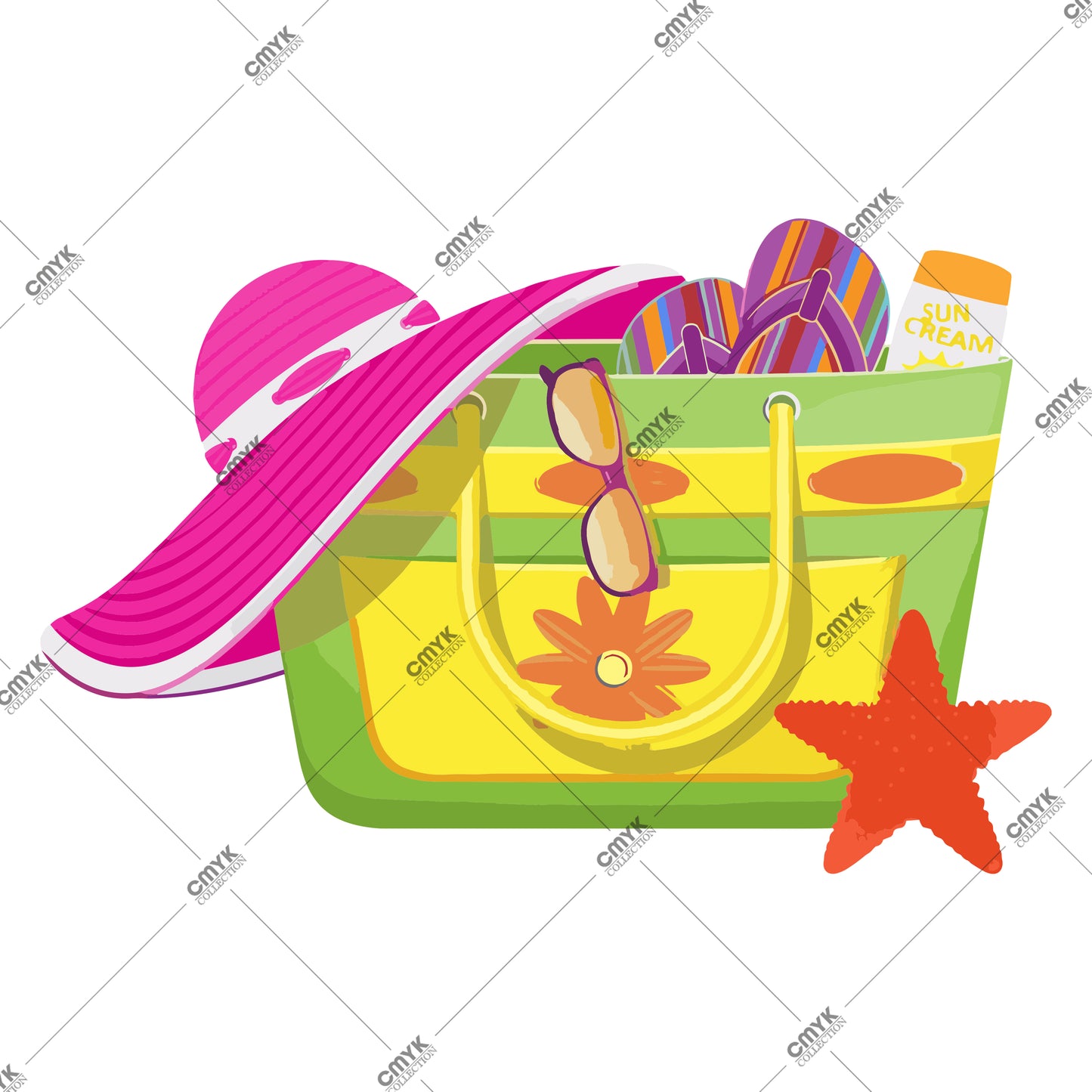 YAZ KOLEKSİYONU DTF TRANSFER -0011 (25 cm)