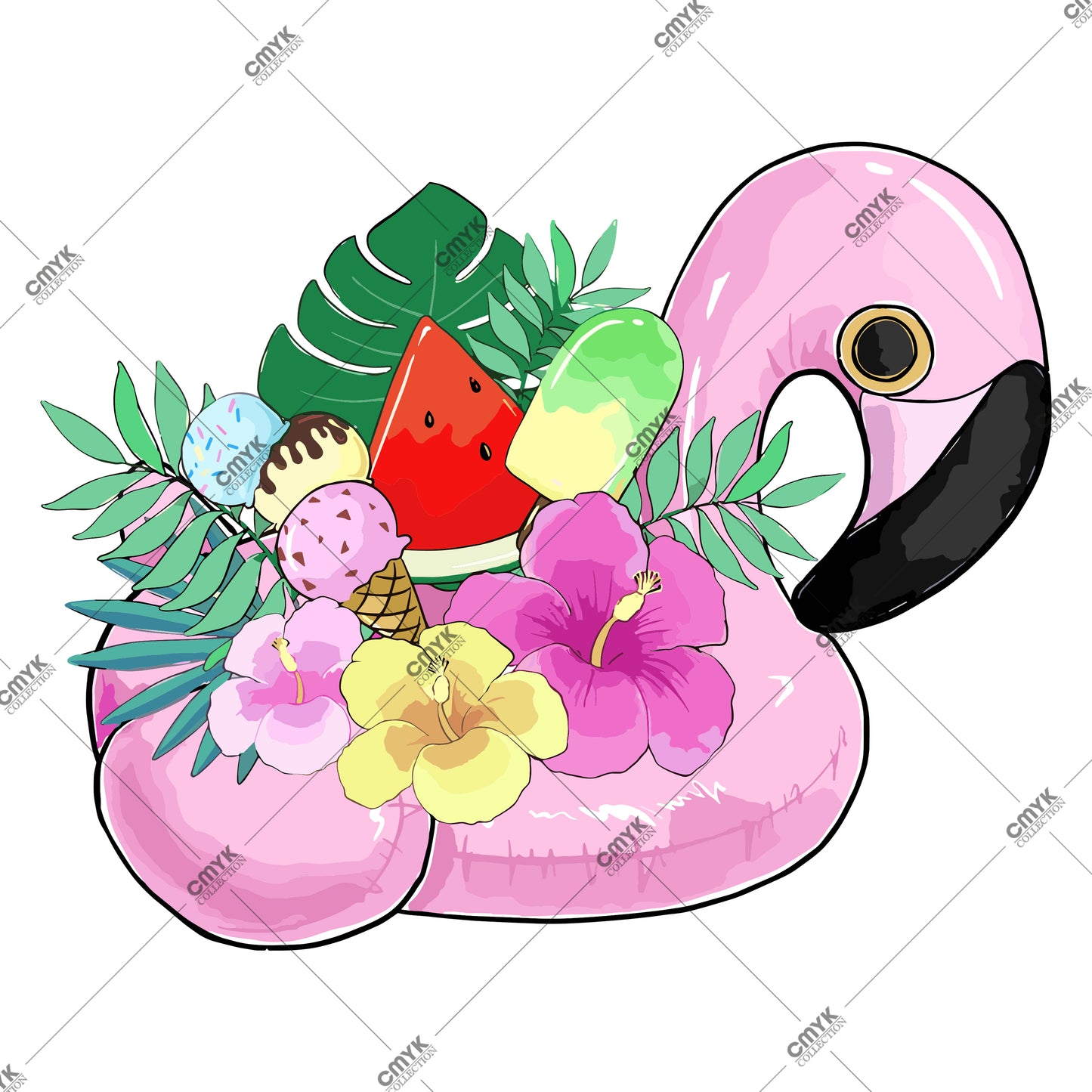 YAZ KOLEKSİYONU DTF TRANSFER -0012 (25 cm)