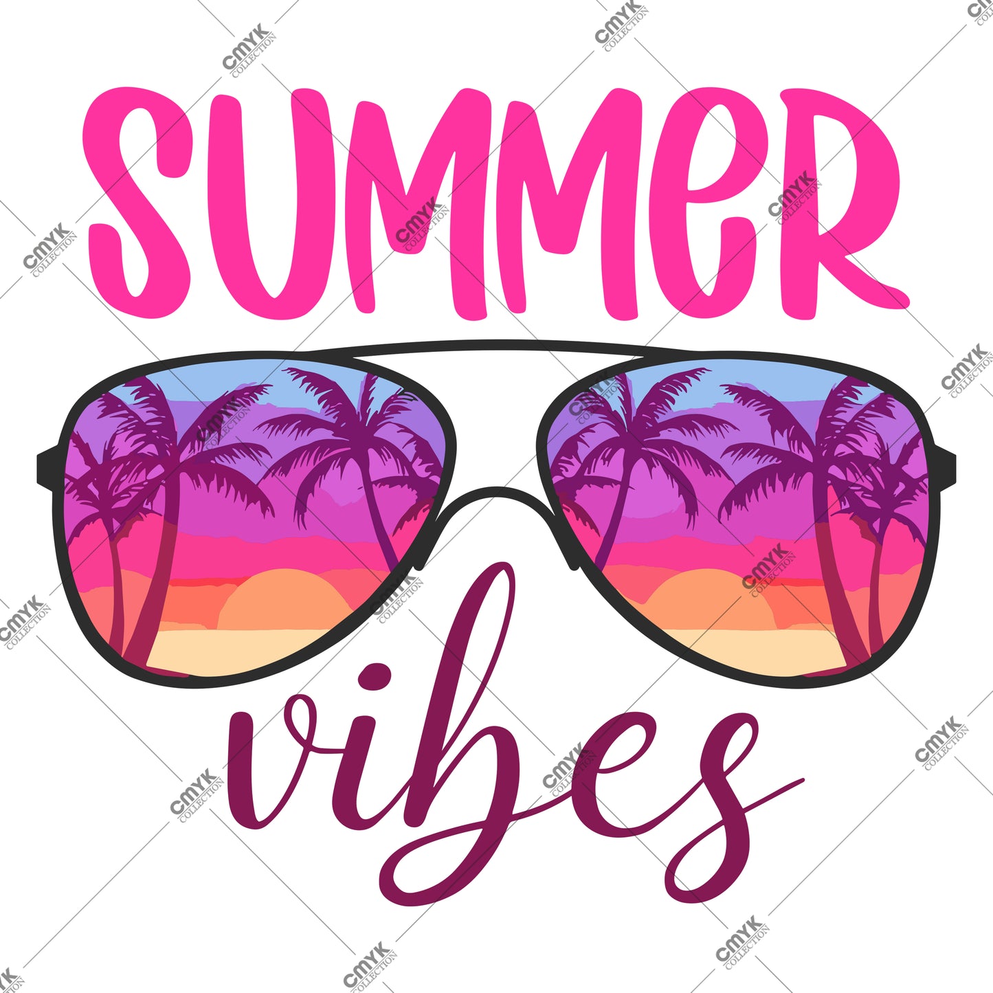 YAZ KOLEKSİYONU DTF TRANSFER -0017 (25 cm)