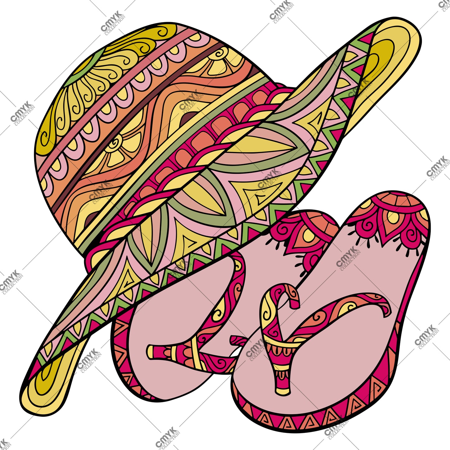 YAZ KOLEKSİYONU DTF TRANSFER -0028 (25 cm)