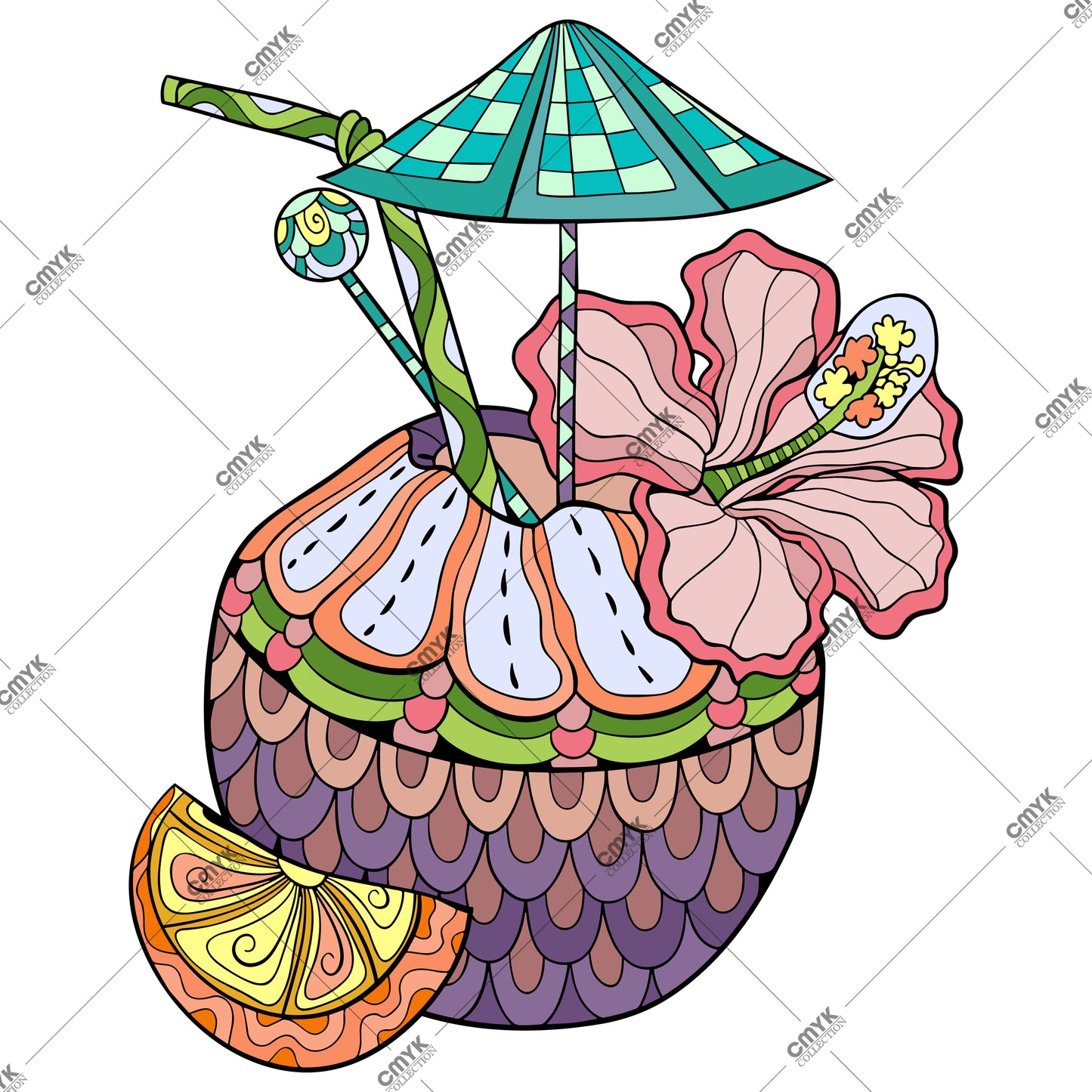 YAZ KOLEKSİYONU DTF TRANSFER -0029 (27 cm)