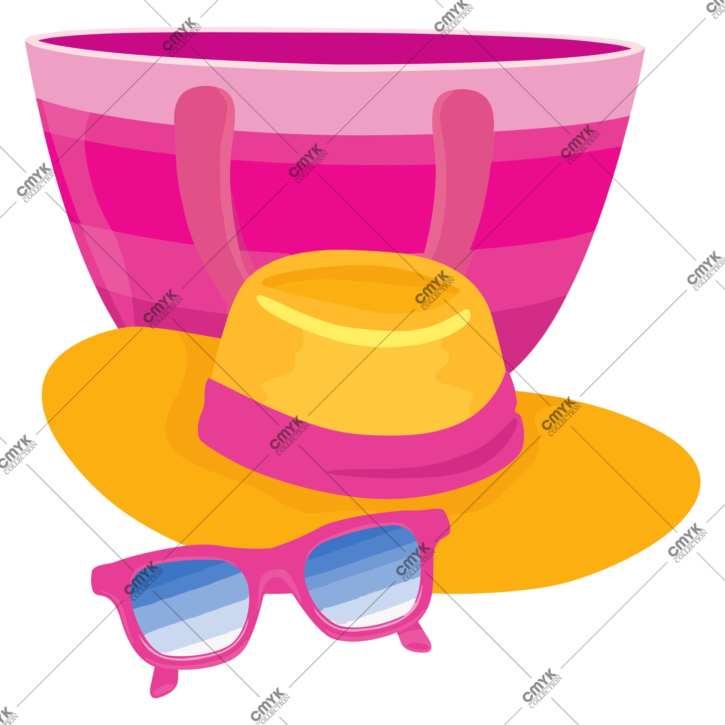 YAZ KOLEKSİYONU DTF TRANSFER -0003 (25 cm)