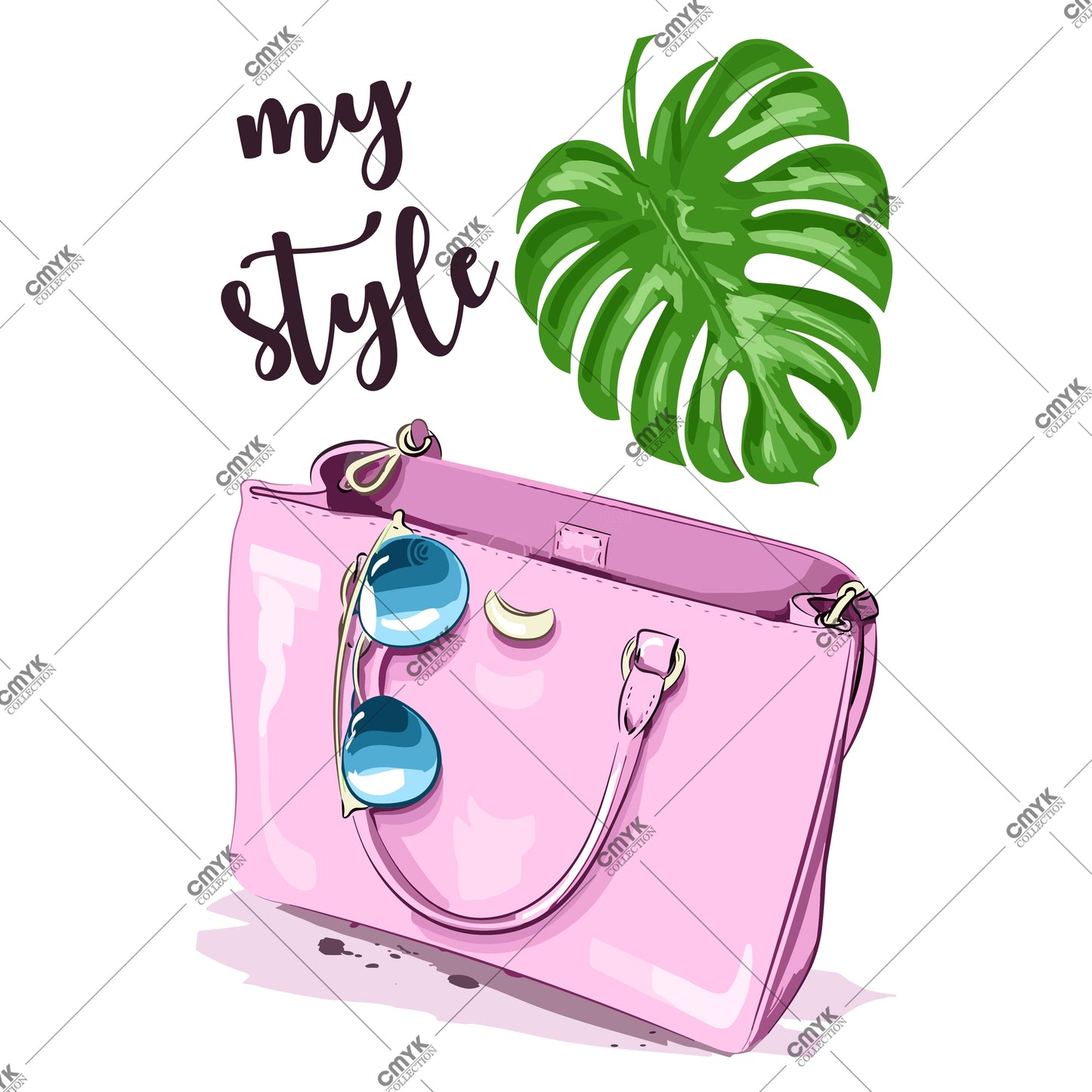 YAZ KOLEKSİYONU DTF TRANSFER -0006 (30 cm)