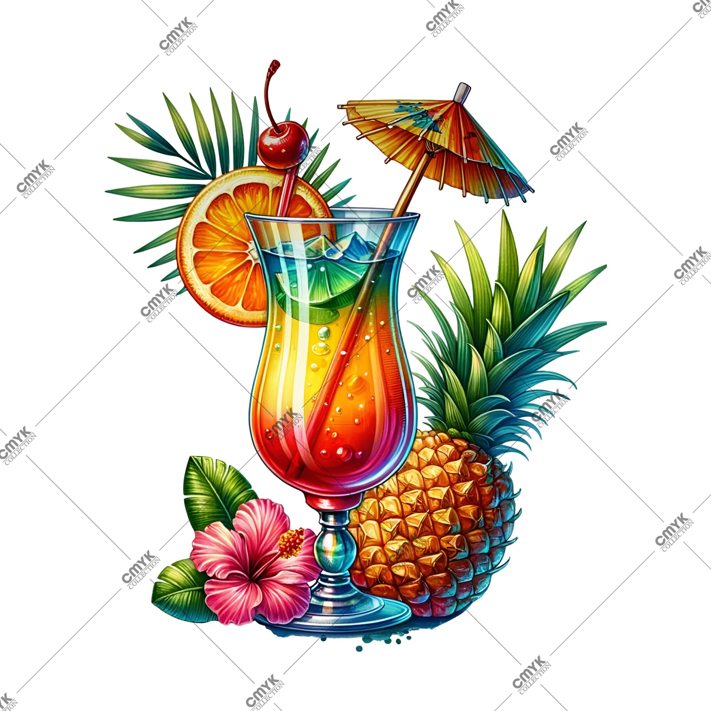 YAZ KOLEKSİYONU DTF TRANSFER -0066 (25 cm)