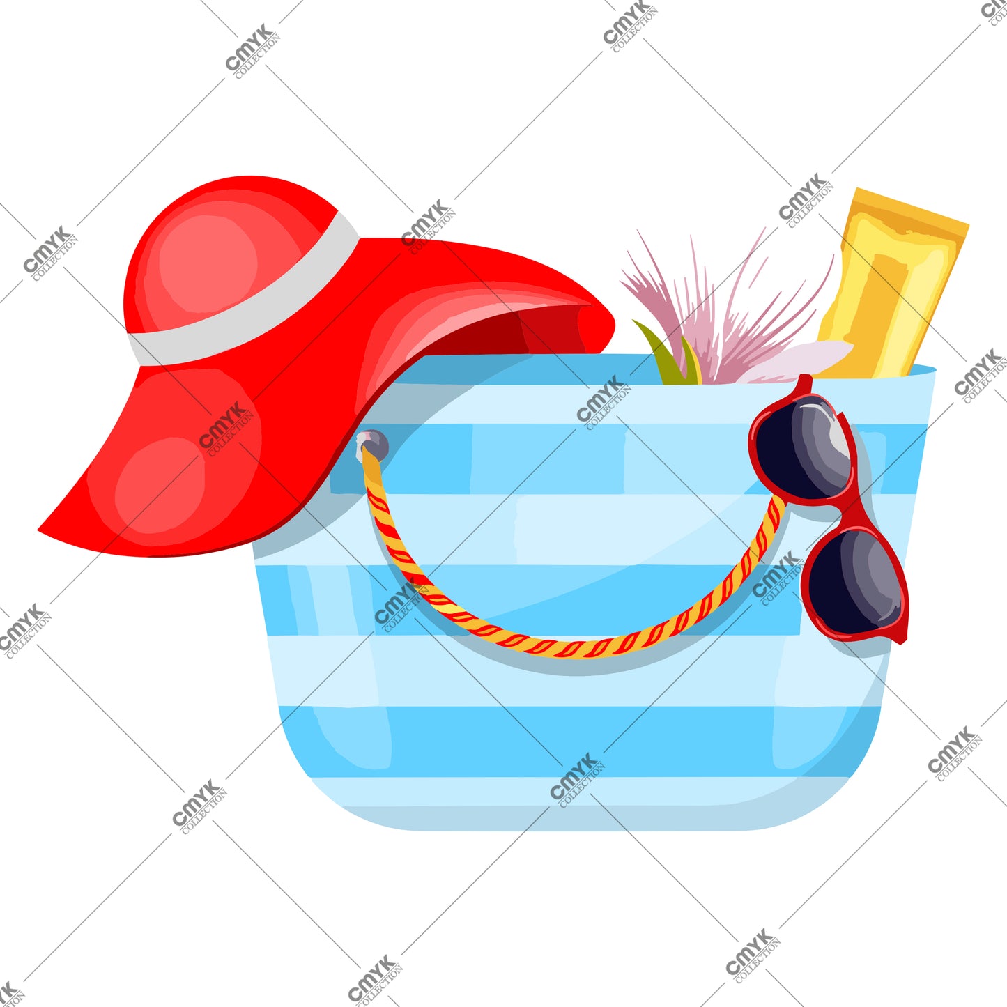 YAZ KOLEKSİYONU DTF TRANSFER -0007 (25 cm)