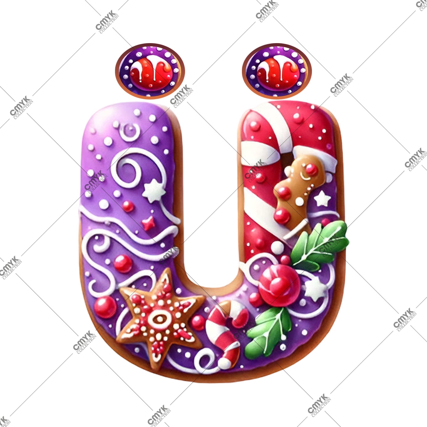 YENİ YIL HARFLER SERİ-1 Ü