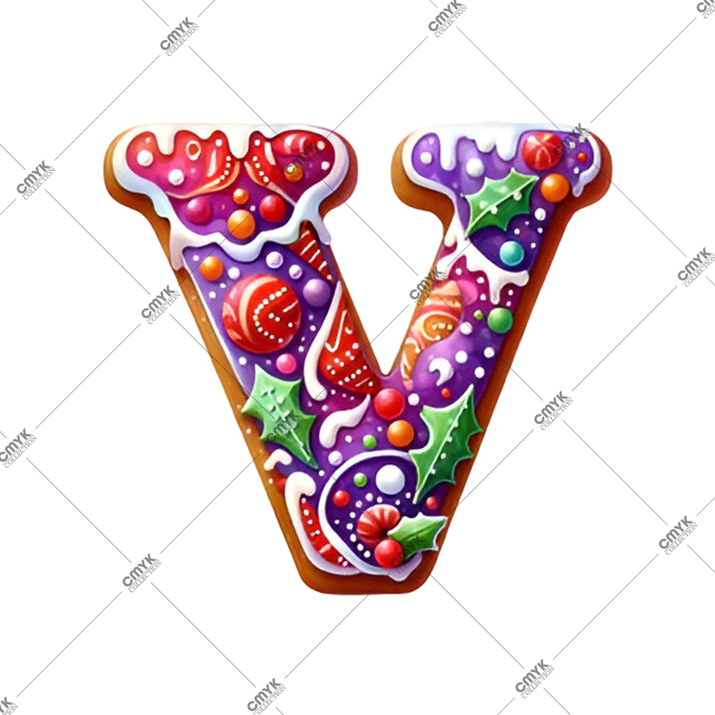 YENİ YIL HARFLER SERİ-1 V