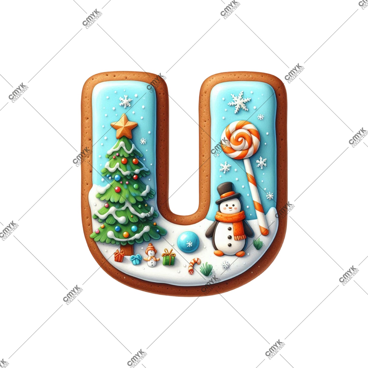 YENİ YIL HARFLER SERİ-2 U