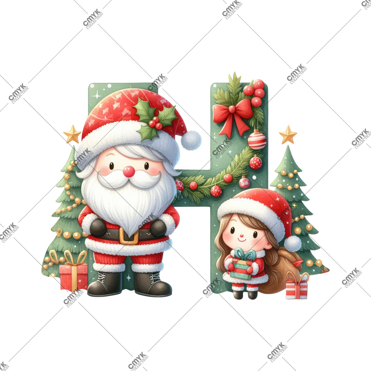 YENİ YIL HARFLER SERİ-5 H