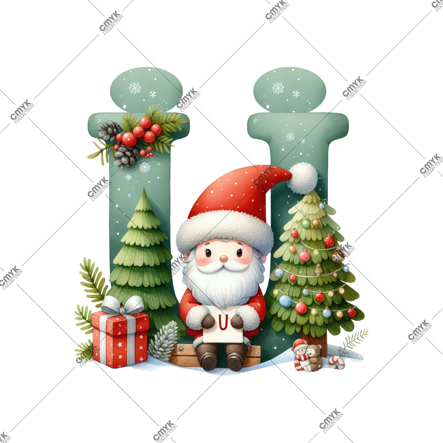 YENİ YIL HARFLER SERİ-5 Ü