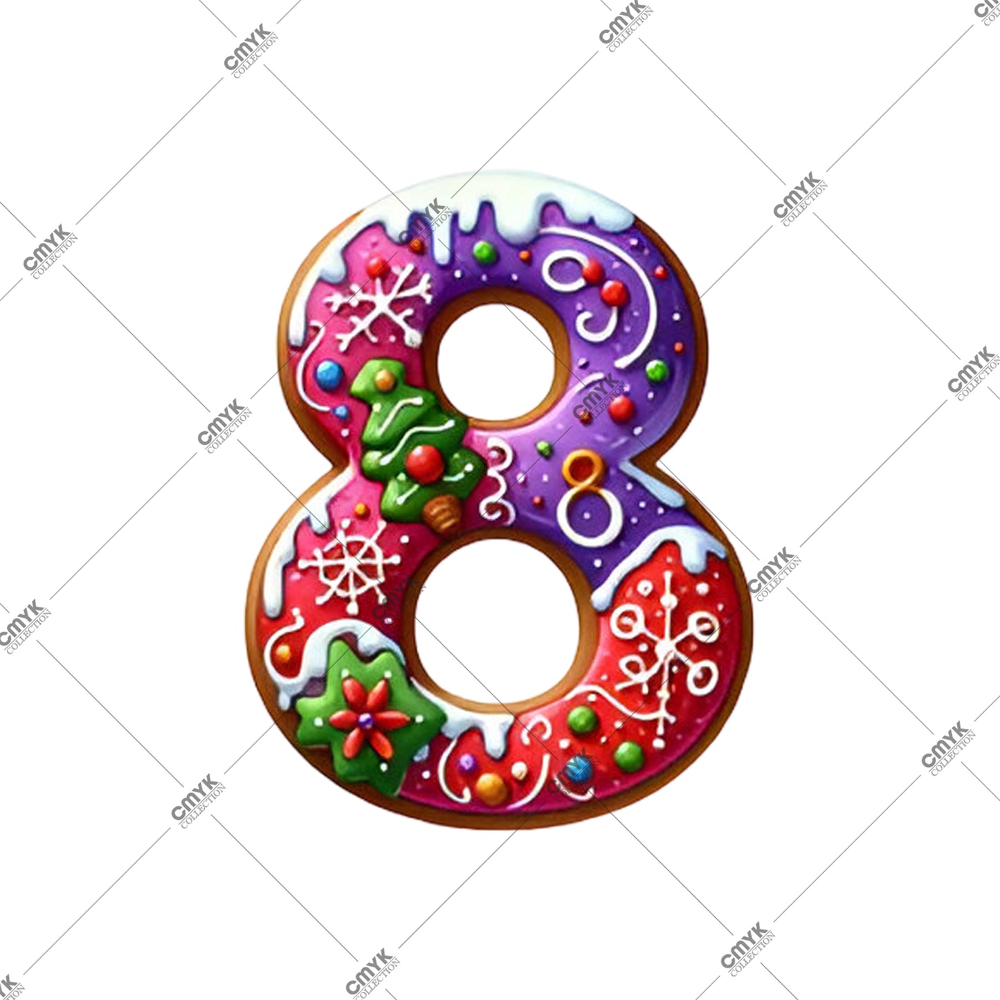 YENİ YIL RAKAMLAR SERİ-1 8