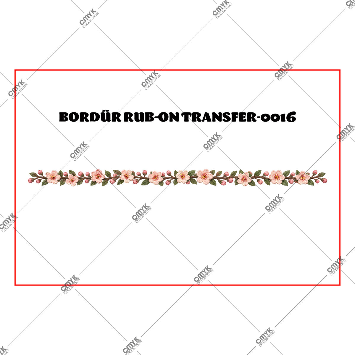 BORDÜR RUB-ON TRANSFER-0016 5X150 cm