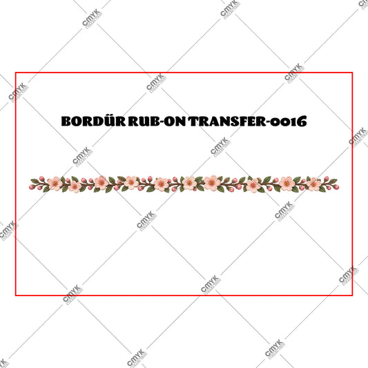 BORDÜR RUB-ON TRANSFER-0016 5X150 cm