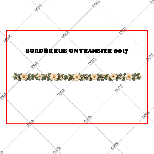 BORDÜR RUB-ON TRANSFER-0017 5X150 cm