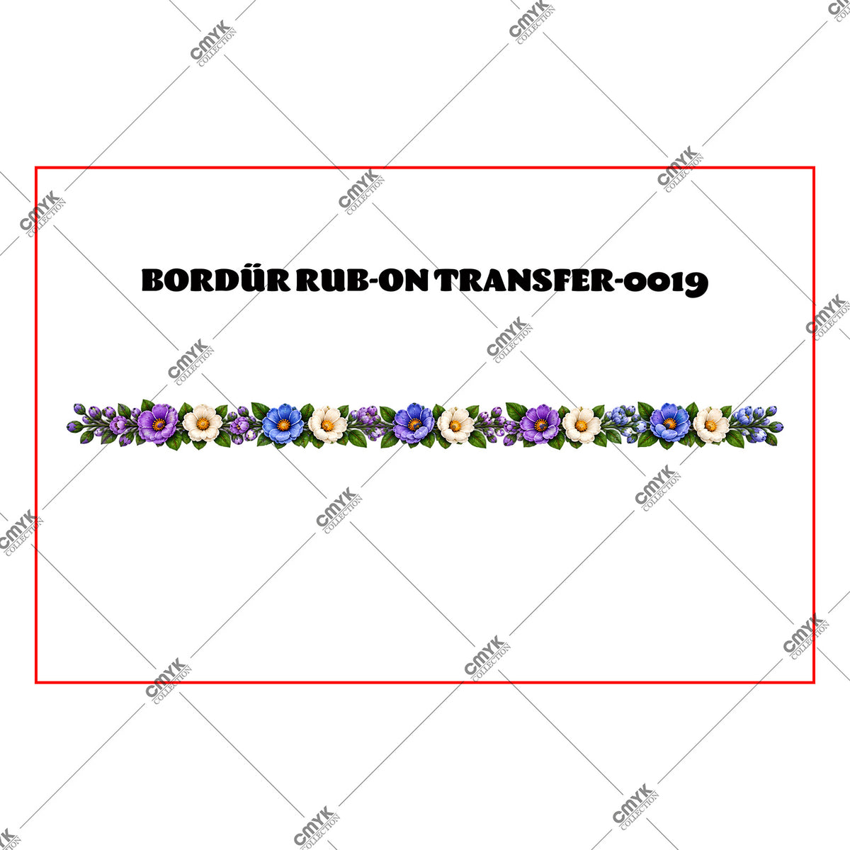 BORDÜR RUB-ON TRANSFER-0019 5X150 cm