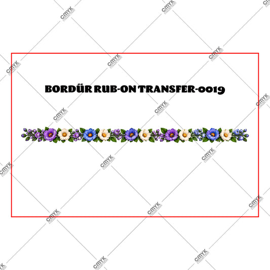 BORDÜR RUB-ON TRANSFER-0019 5X150 cm