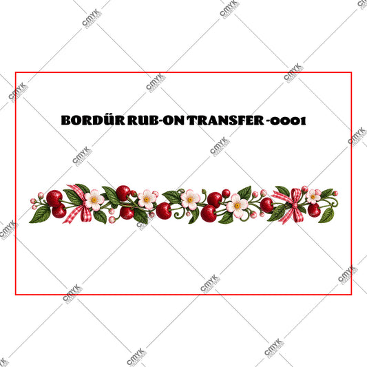 BORDÜR RUB-ON TRANSFER-0001 5X150 cm