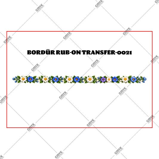 BORDÜR RUB-ON TRANSFER-0021 5X150 cm