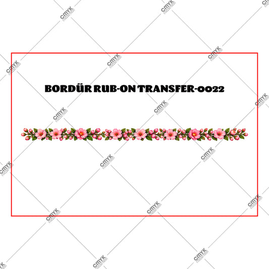 BORDÜR RUB-ON TRANSFER-0022 5X150 cm