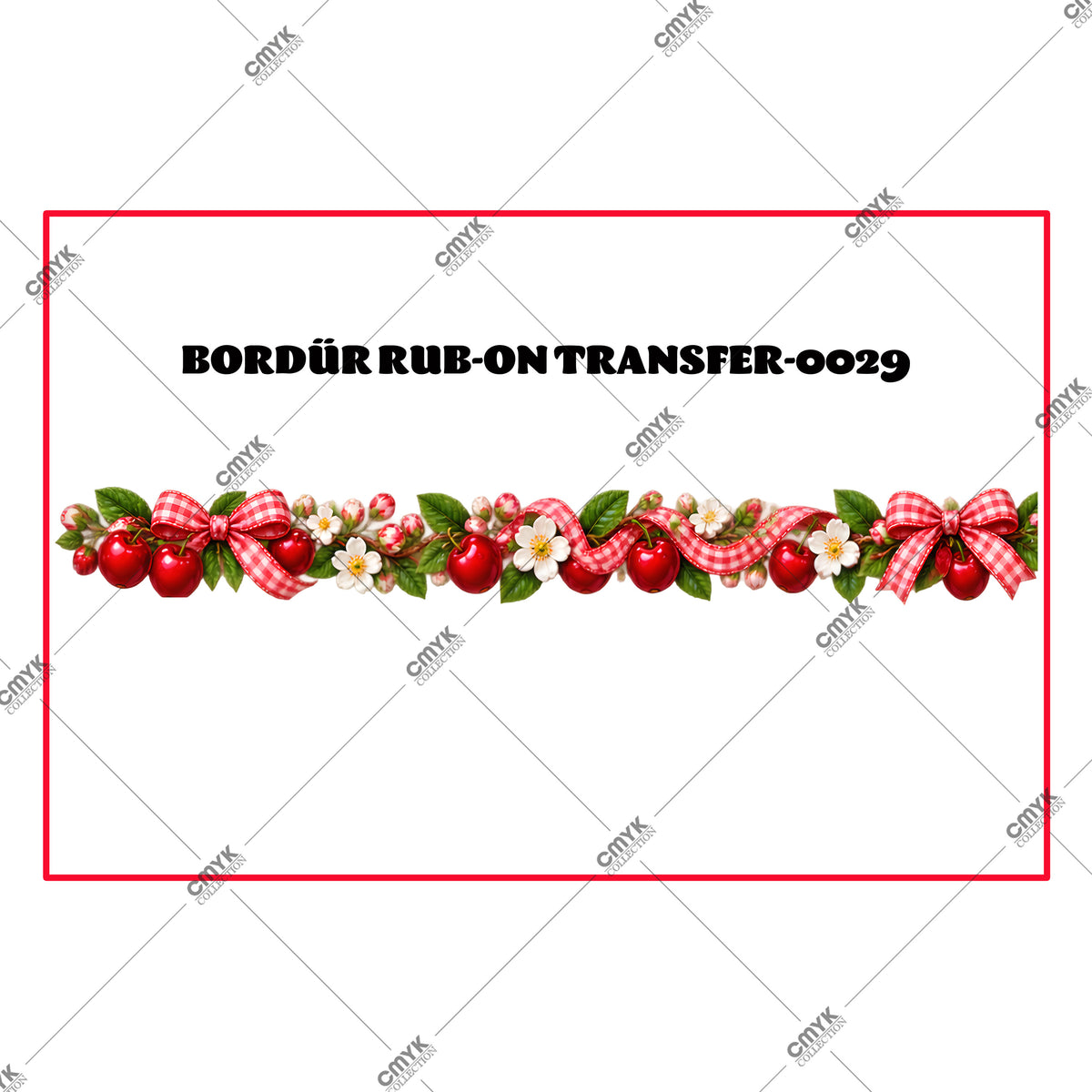 BORDÜR RUB-ON TRANSFER-0029 5X150 cm