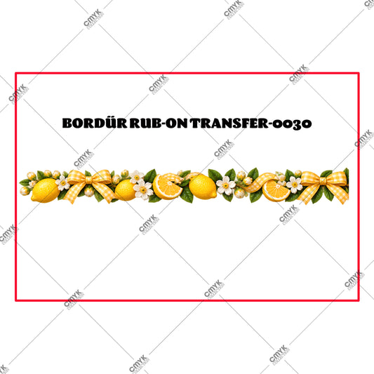 BORDÜR RUB-ON TRANSFER-0030 5X150 cm