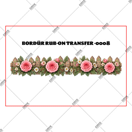 BORDÜR RUB-ON TRANSFER-0008 5X150 cm