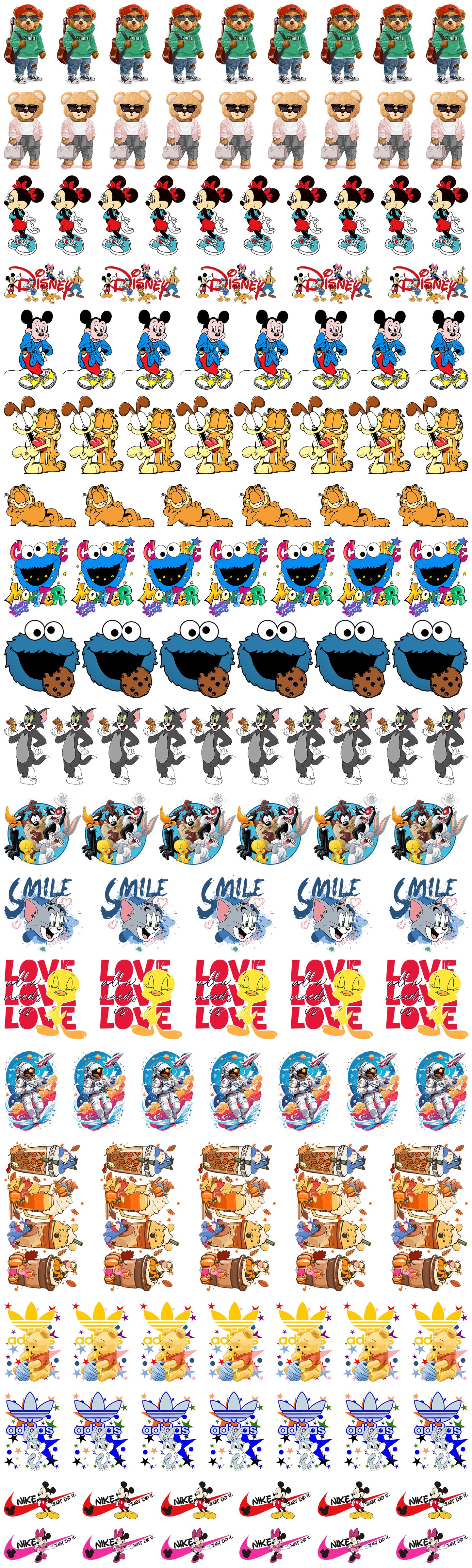 Çocuk Karışık Set-2 (133 Adet - 10 cm)