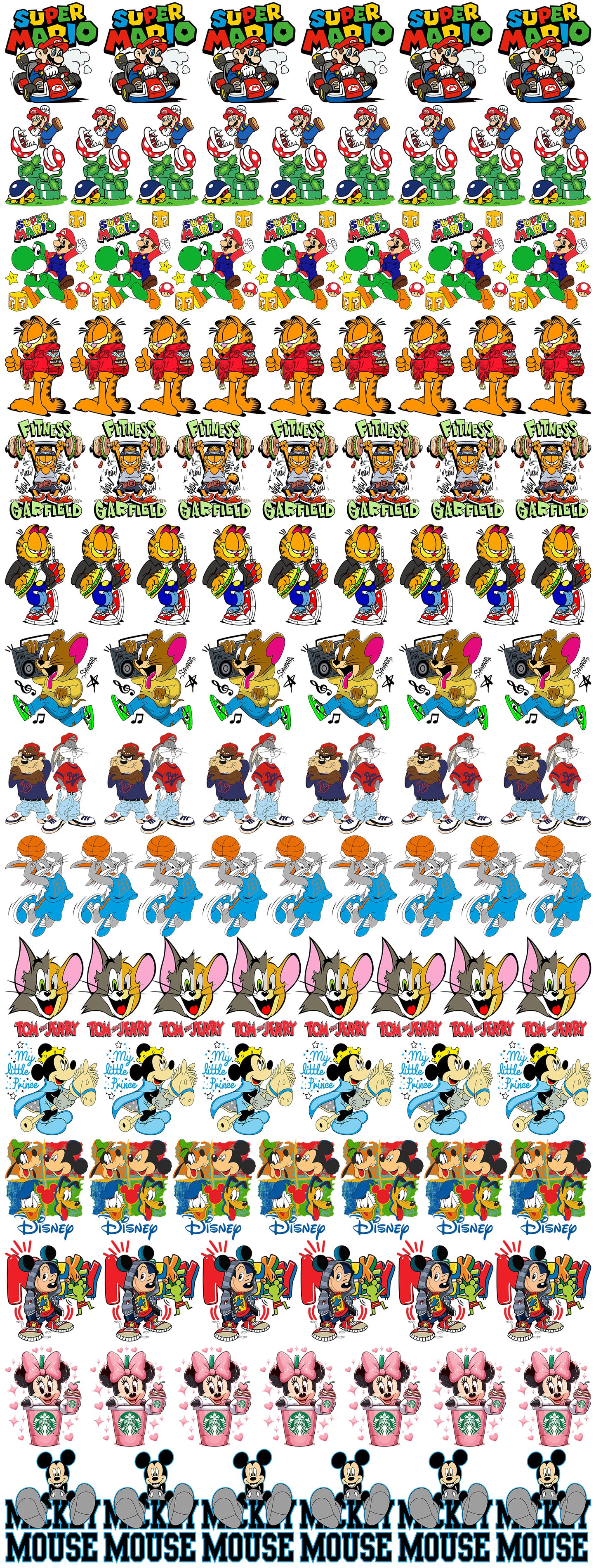 Çocuk Karışık Set-5 (108 Adet - 10 cm)