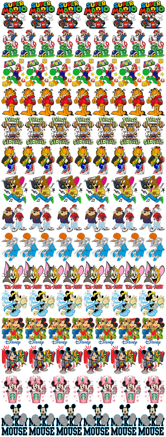 Çocuk Karışık Set-5 (108 Adet - 10 cm)