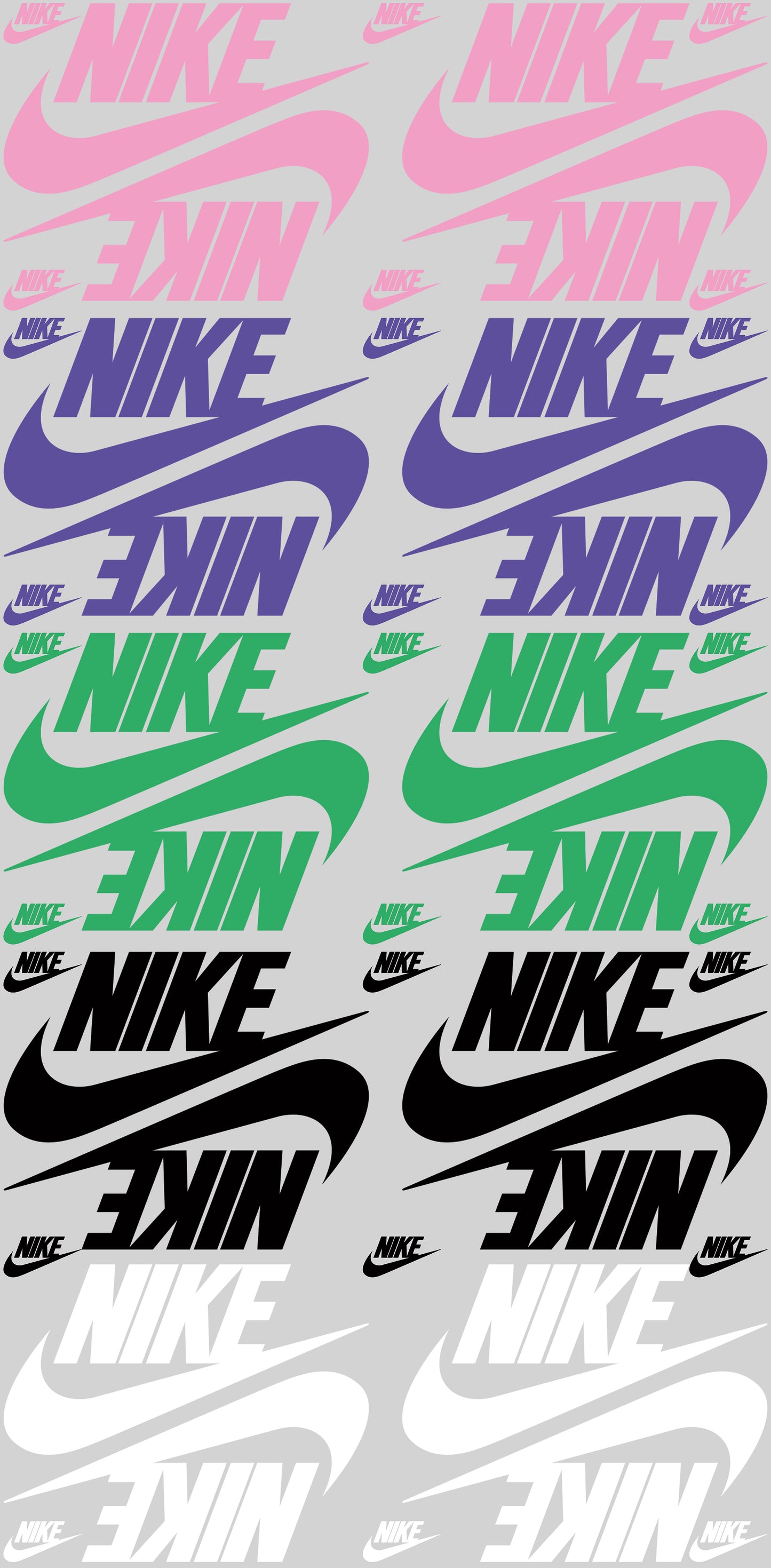 NİKE LOGO KARIŞIK DTF SET
