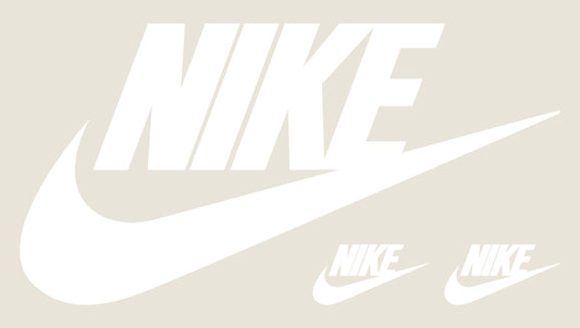 NİKE LOGO BEYAZ DTF TRANSFER