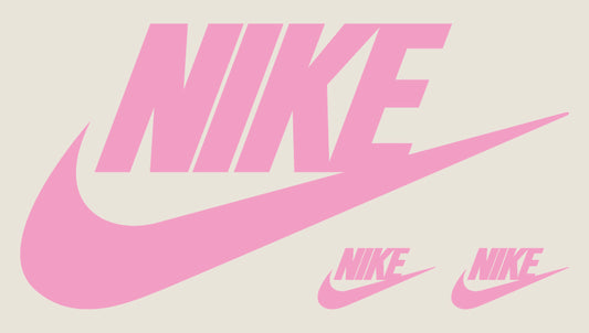 NİKE LOGO PEMBE DTF TRANSFER