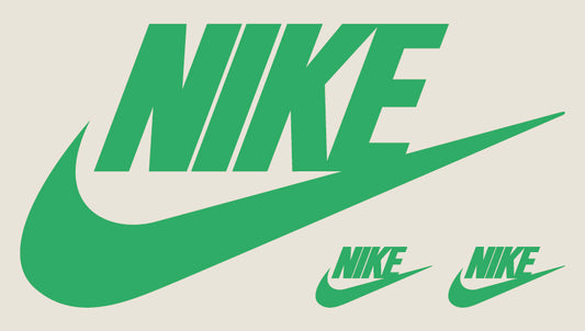 NİKE LOGO YEŞİL DTF TRANSFER