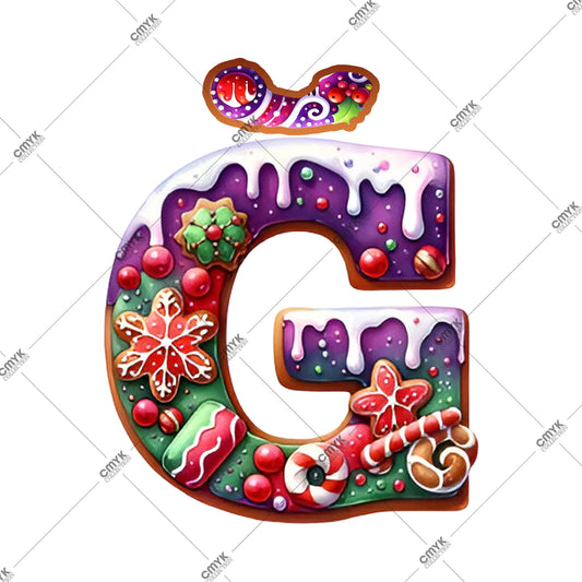 YENİ YIL HARFLER SERİ-1 Ğ