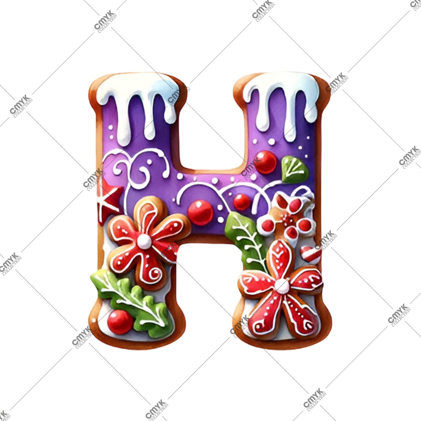 YENİ YIL HARFLER SERİ-1 H