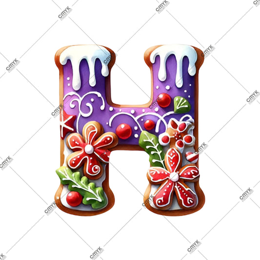 YENİ YIL HARFLER SERİ-1 H