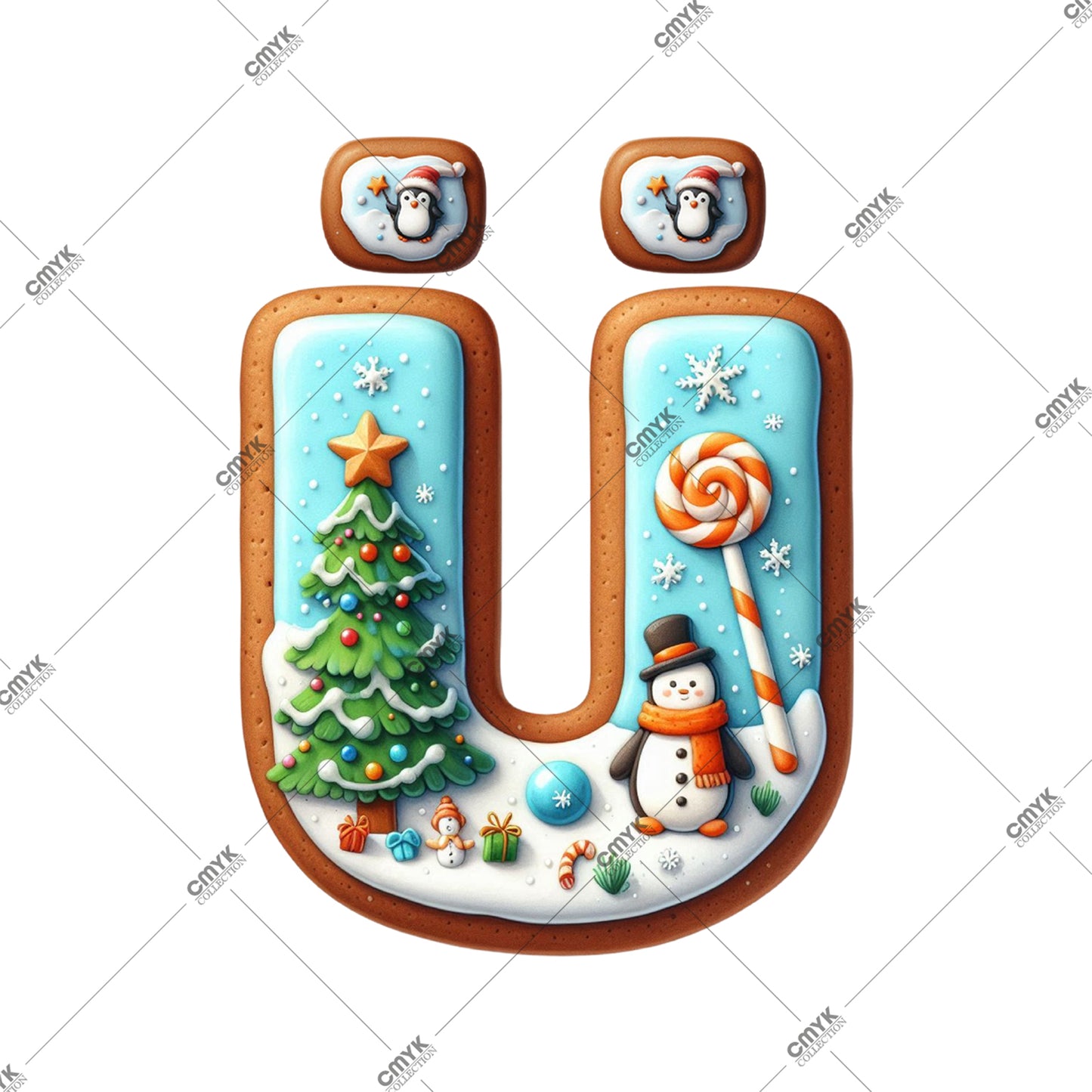 YENİ YIL HARFLER SERİ-2 Ü