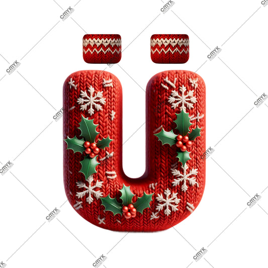 YENİ YIL HARFLER SERİ-3 Ü