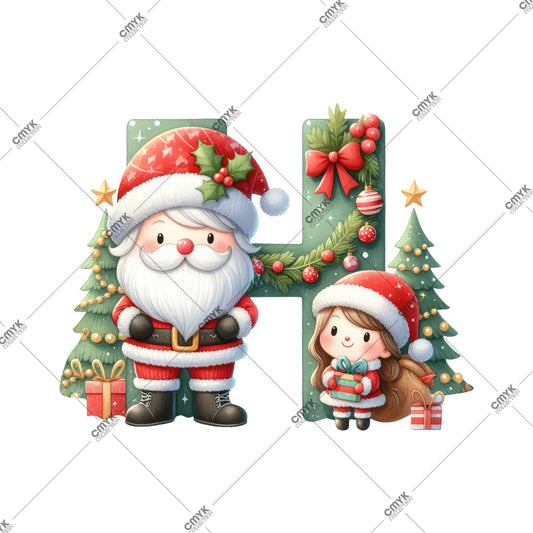 YENİ YIL HARFLER SERİ-5 H