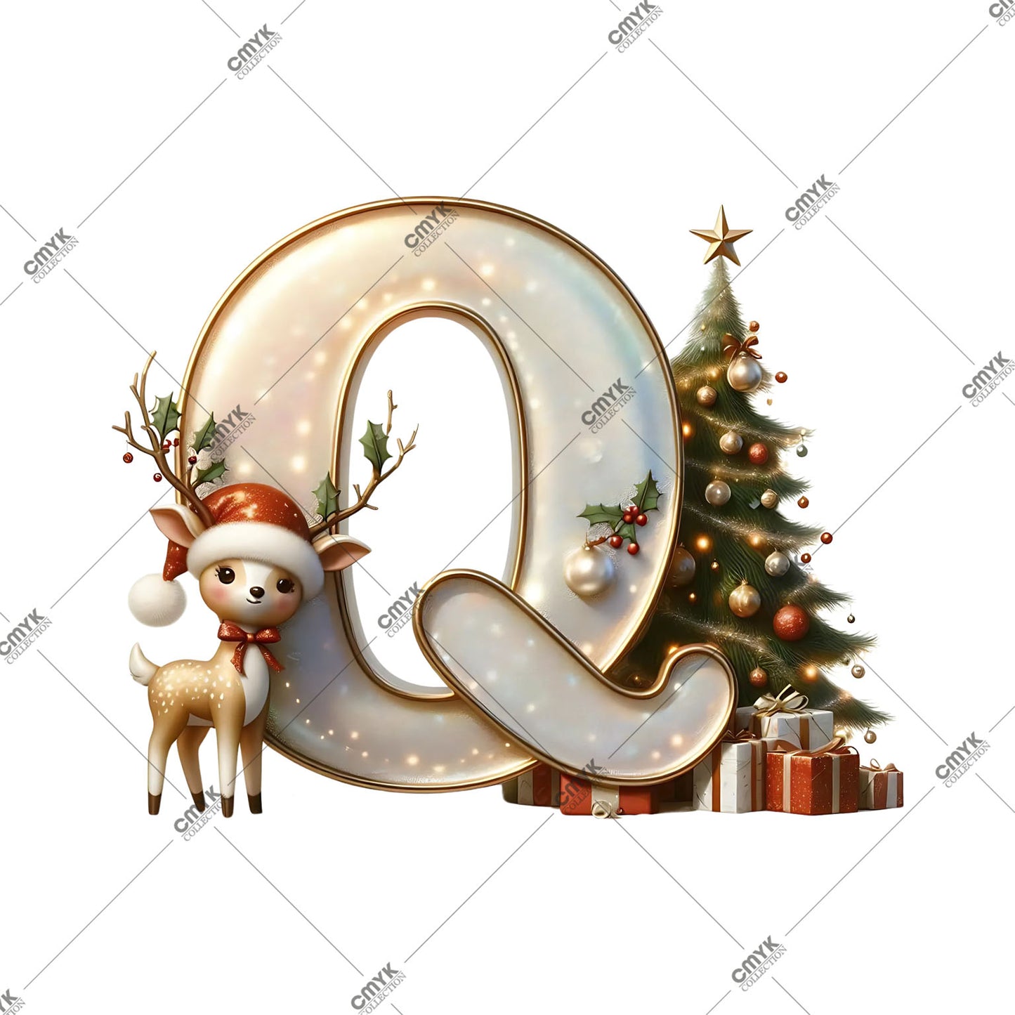 YENİ YIL HARFLER SERİ-7 Q