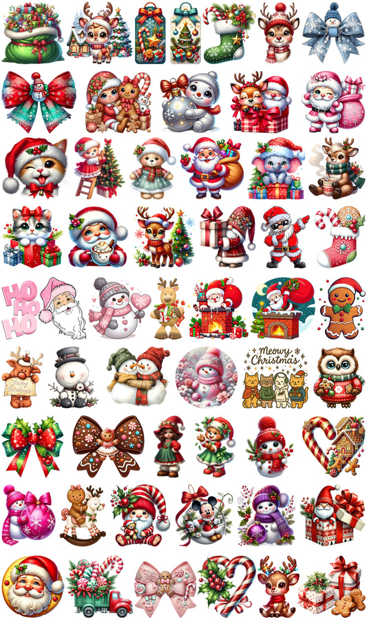 YENİ YIL SET- 5 (10CM - 54 ADET)