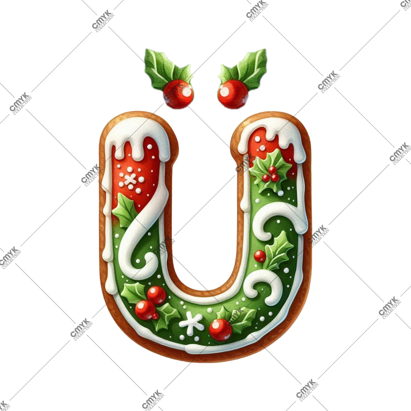 YENİ YIL HARFLER SERİ-6 Ü